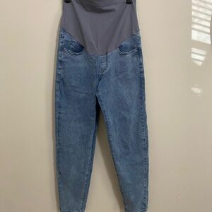 Lightwash Blue Maternity Jeans